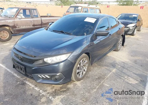 2017 Honda Civic Ex from USA, damaged, VIN 2HGFC2F71HH547515